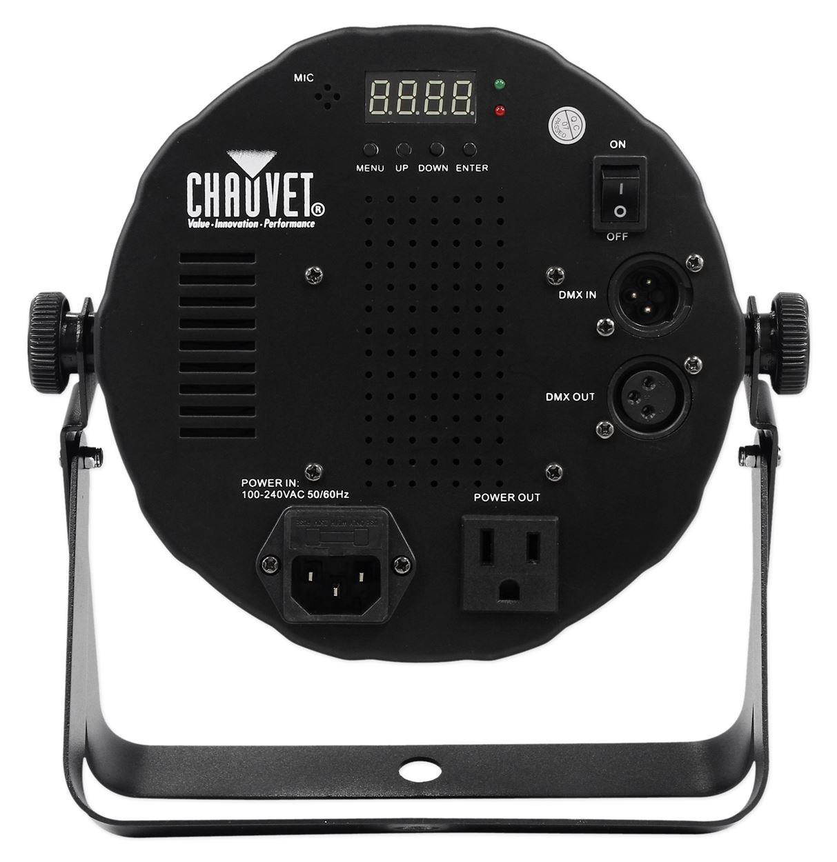 Chauvet DJ EZPar 56 Rechargable Battery Powered DMX Slim Wash Light+DMX Cable