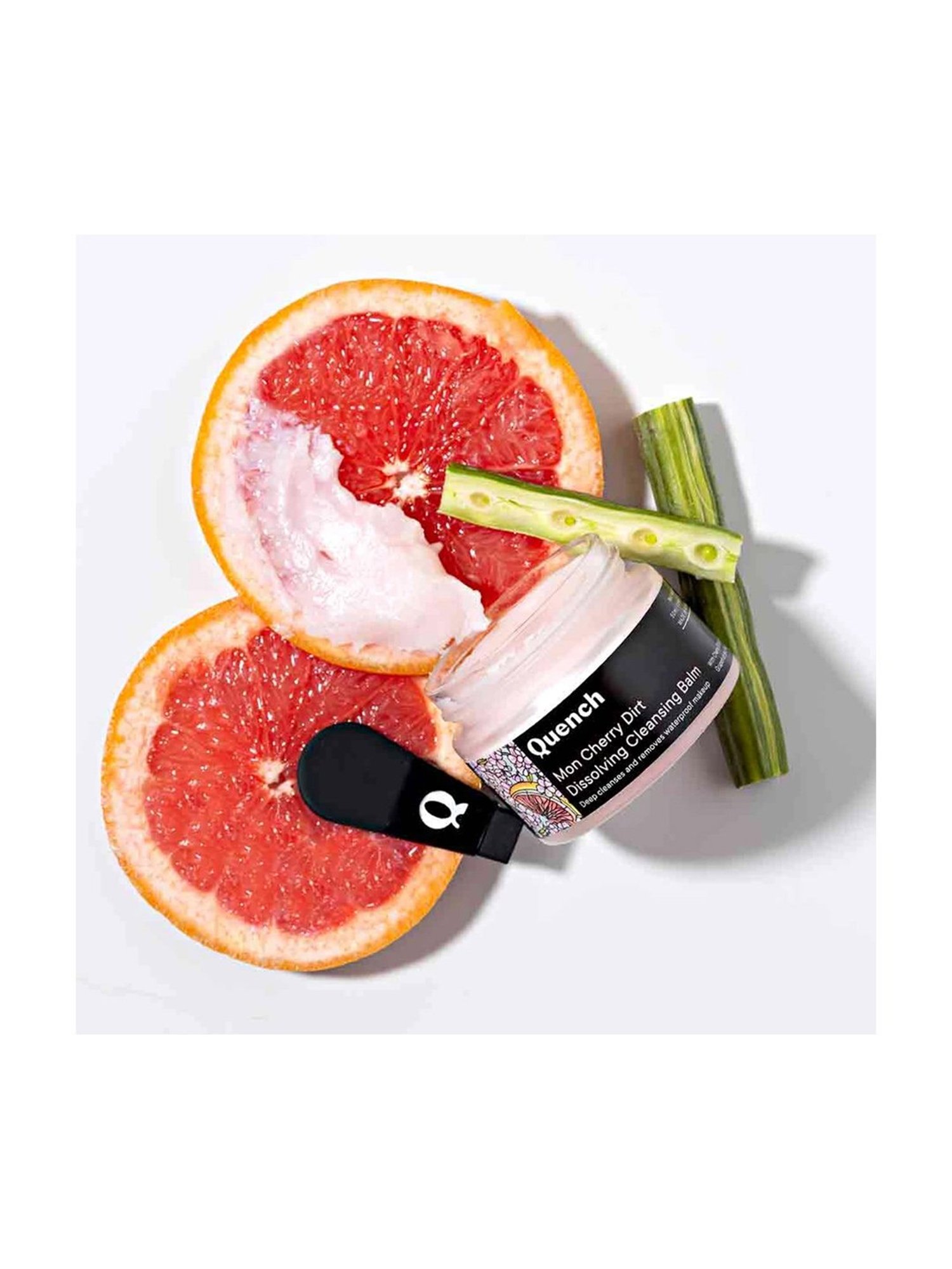 Quench Mon Cherry Dirt Dissolving Cleansing Balm with Mon Cherry Dirt Dissolving Cleansing Balm