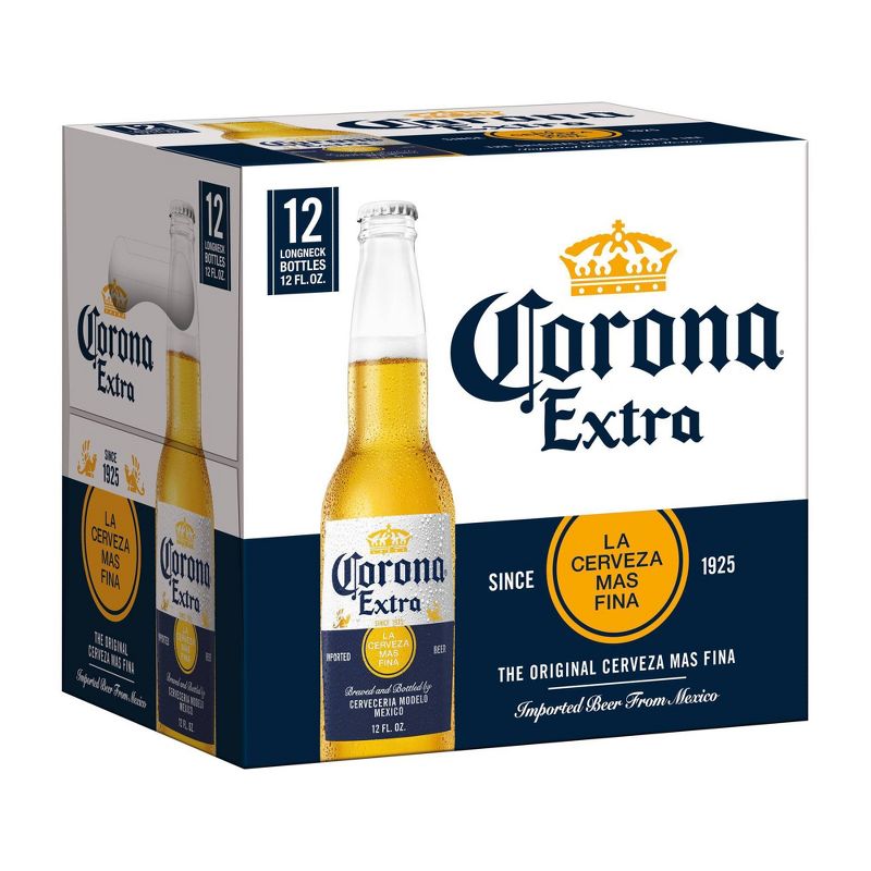 Corona Extra Lager Beer - 12pk/12 fl oz Bottles