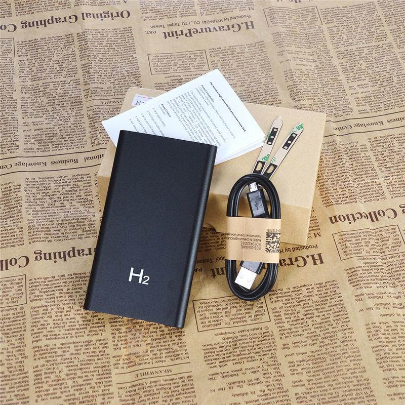 Mini HD 1080P SPY Hidden Camera Power Bank Motion Detection Recorder 5000mAh Device Charger Black H2(No Wifi)