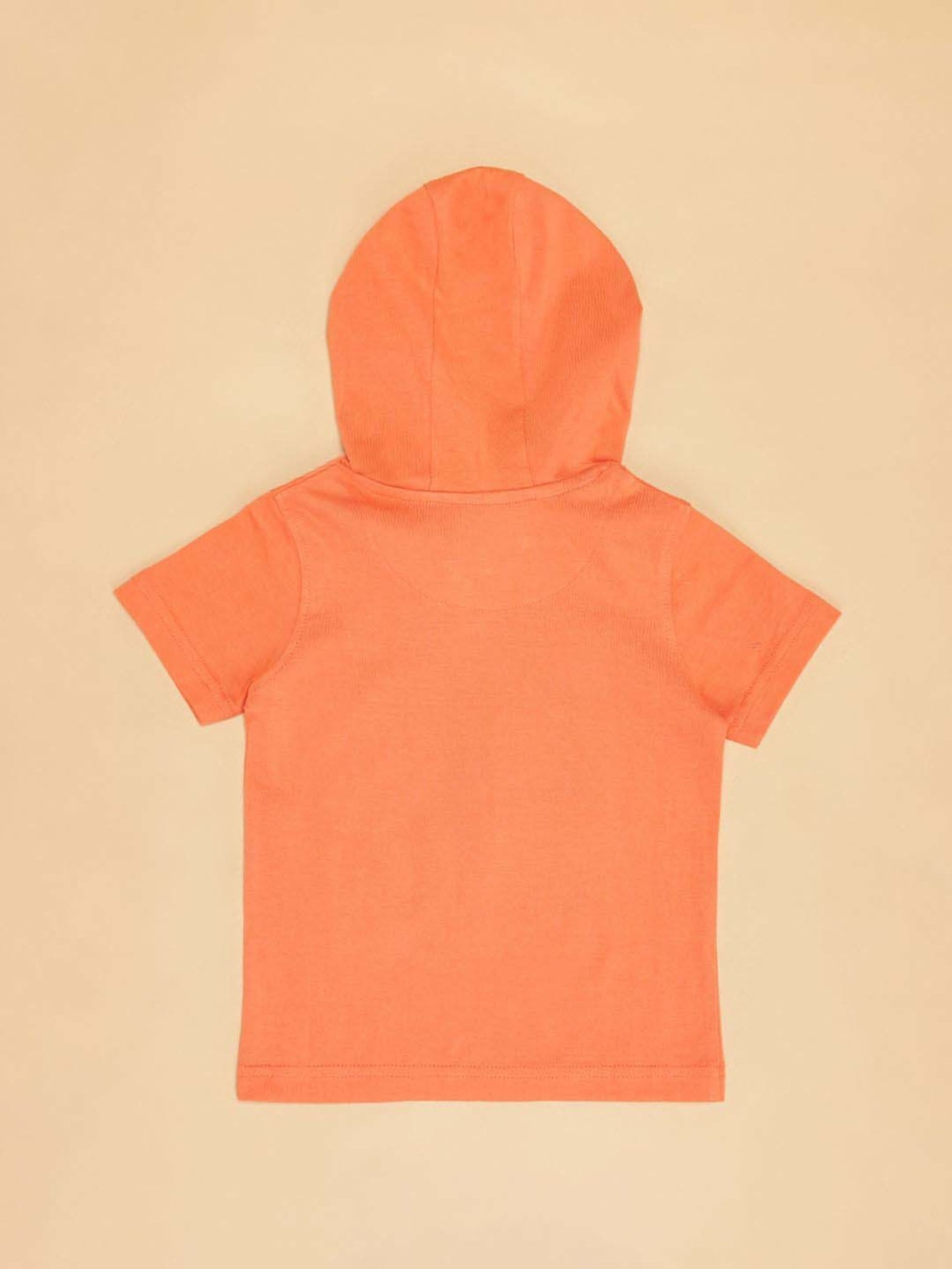 Pantaloons Baby Kids Living Coral Cotton Regular Fit T-Shirt