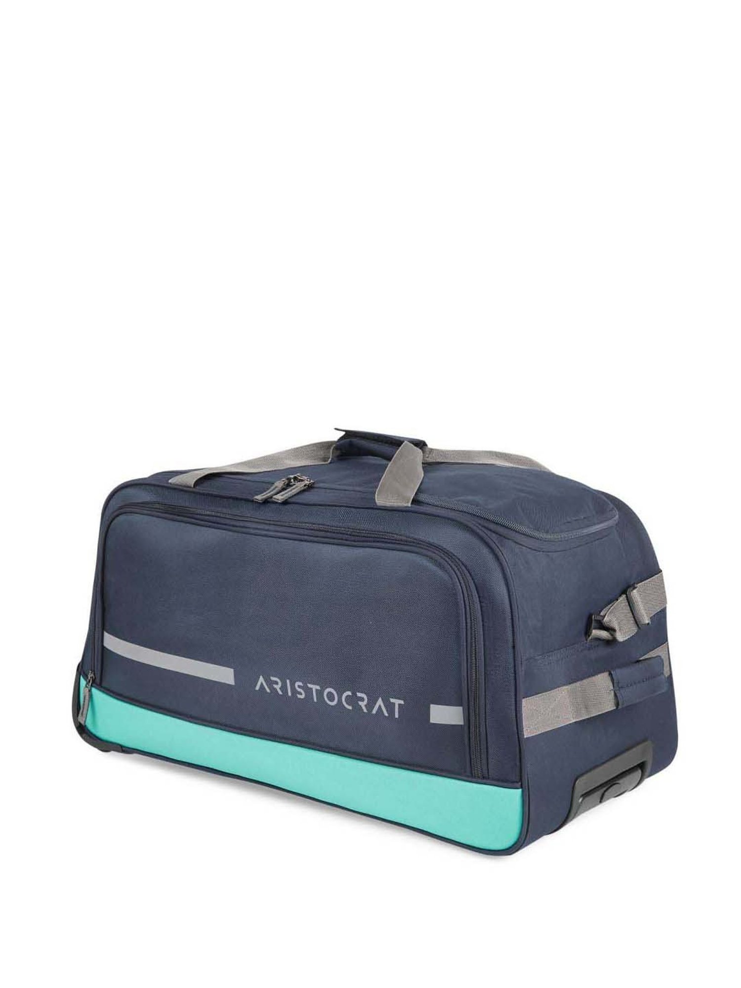 Aristocrat Cleo Blue Small Duffle Trolley Bag