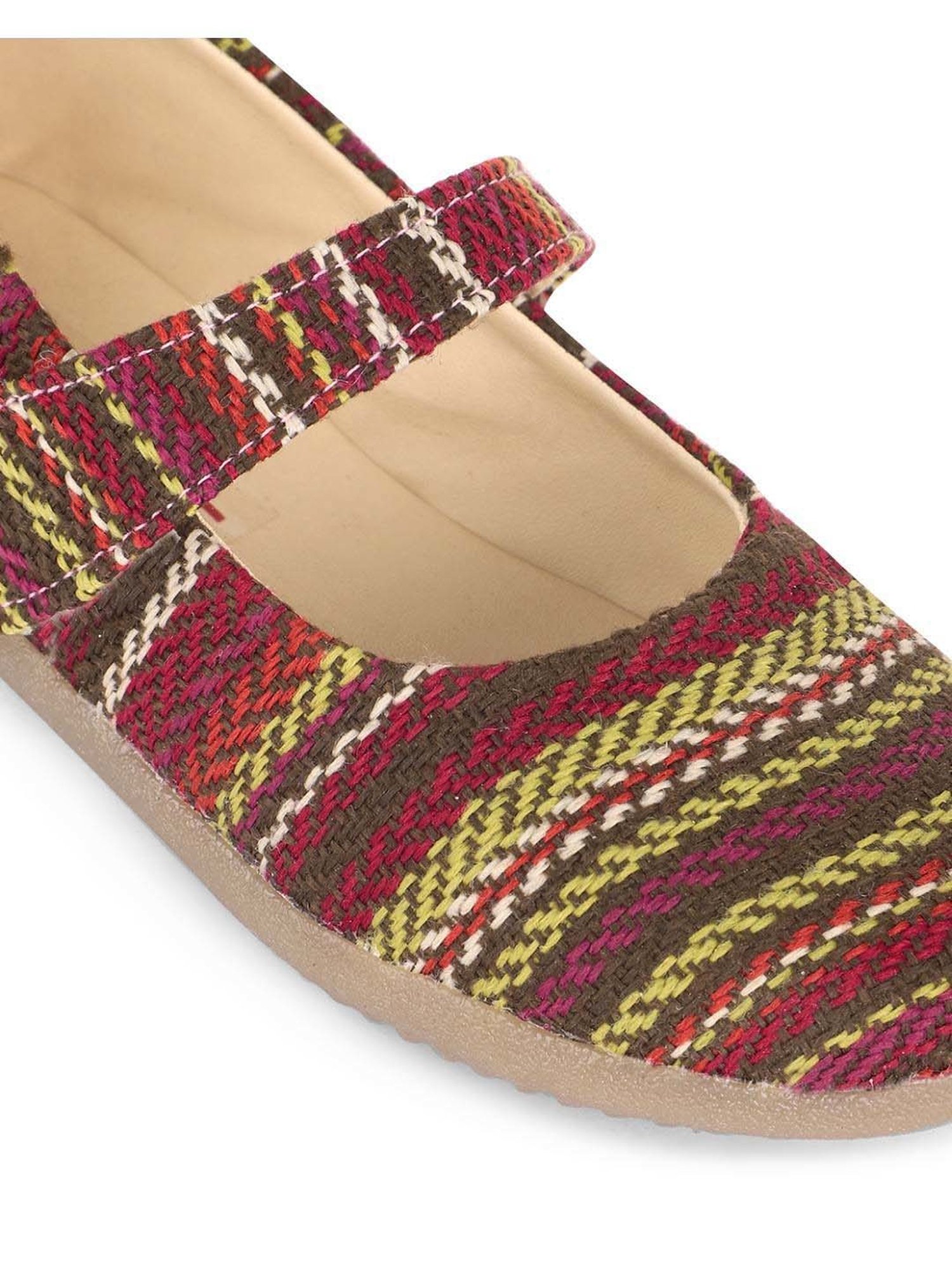 Minesole Kids Multicolor Mary Jane Shoes