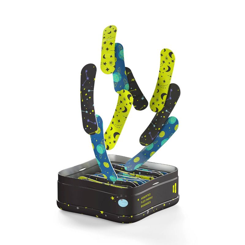 Welly Flex Fabric Bandages Space - 48ct