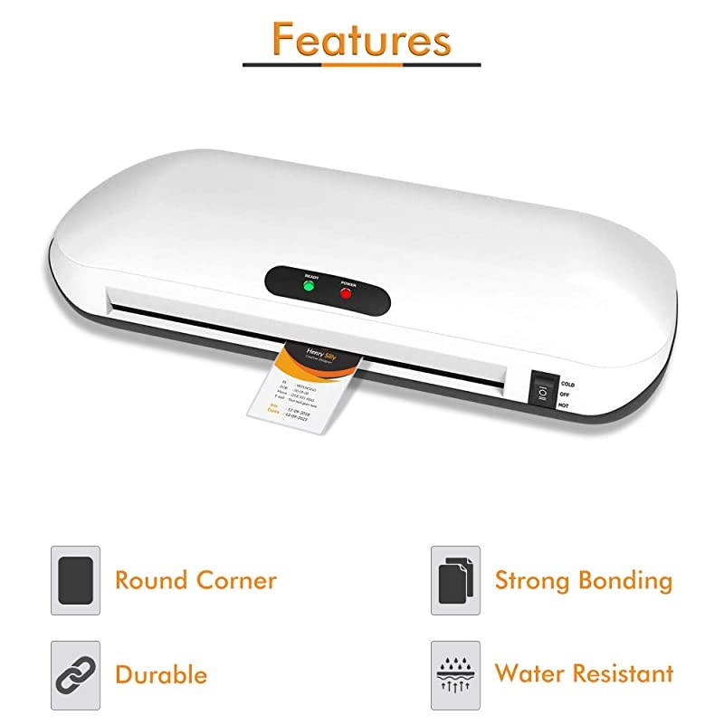 100Pack 2 x 35 Inch 5 Mil Business Card Clear Hot Glossy Thermal Laminating Pouches Lamination Sheet Laminator Pockets