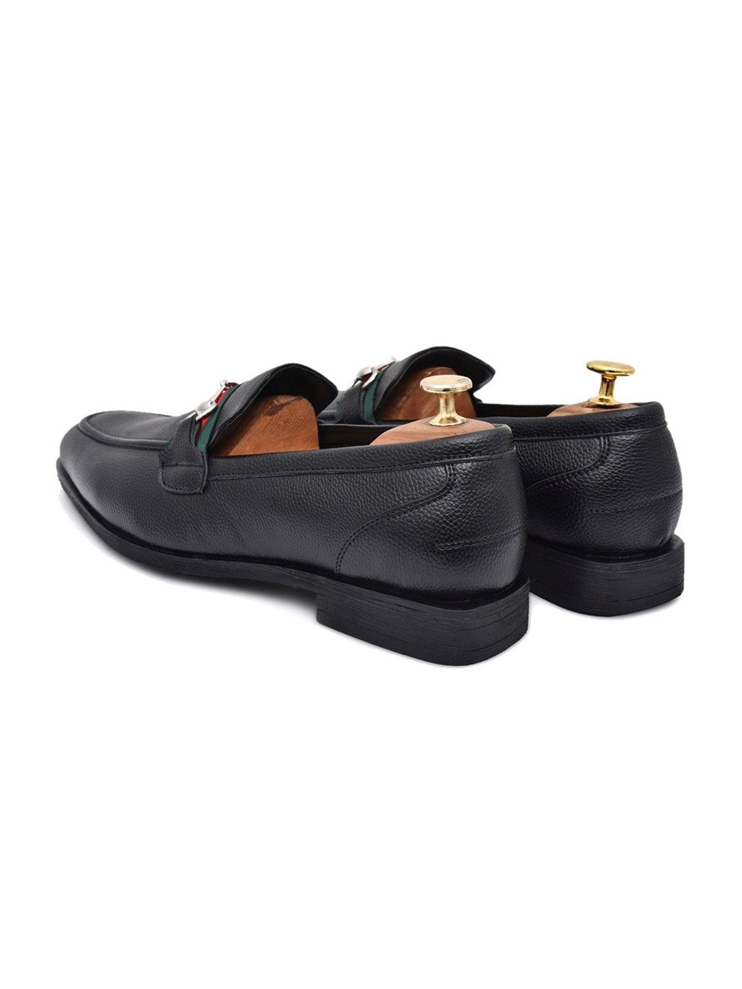 Griffin Men's BLANCO CREEK LUX HORSE BIT Black Casual Loafers