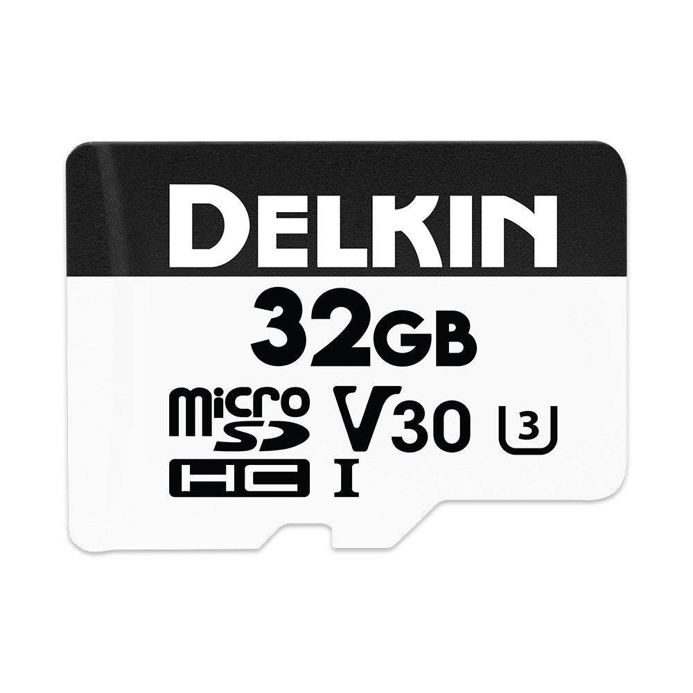 Delkin DDMSDW66032G Devices 32GB Advantage microSDHC UHS-I (U3/V30) Memory Card
