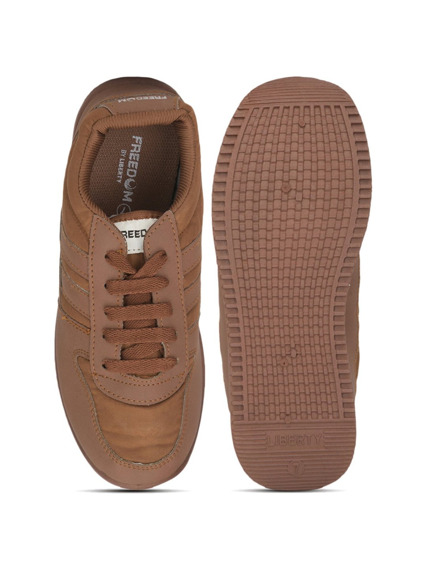Freedom by Liberty Men's Brown Running Shoes