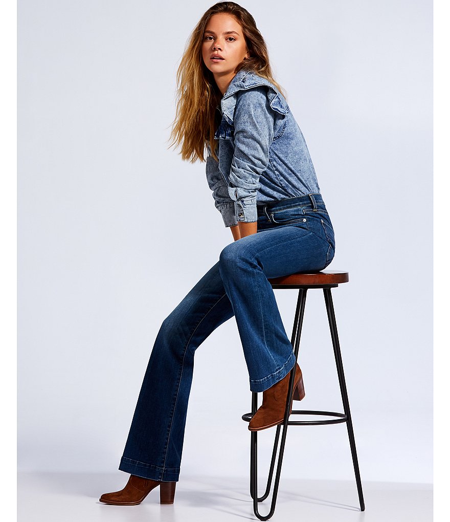 Every Straight Leg Ankle Crop Front Zipper Jeans