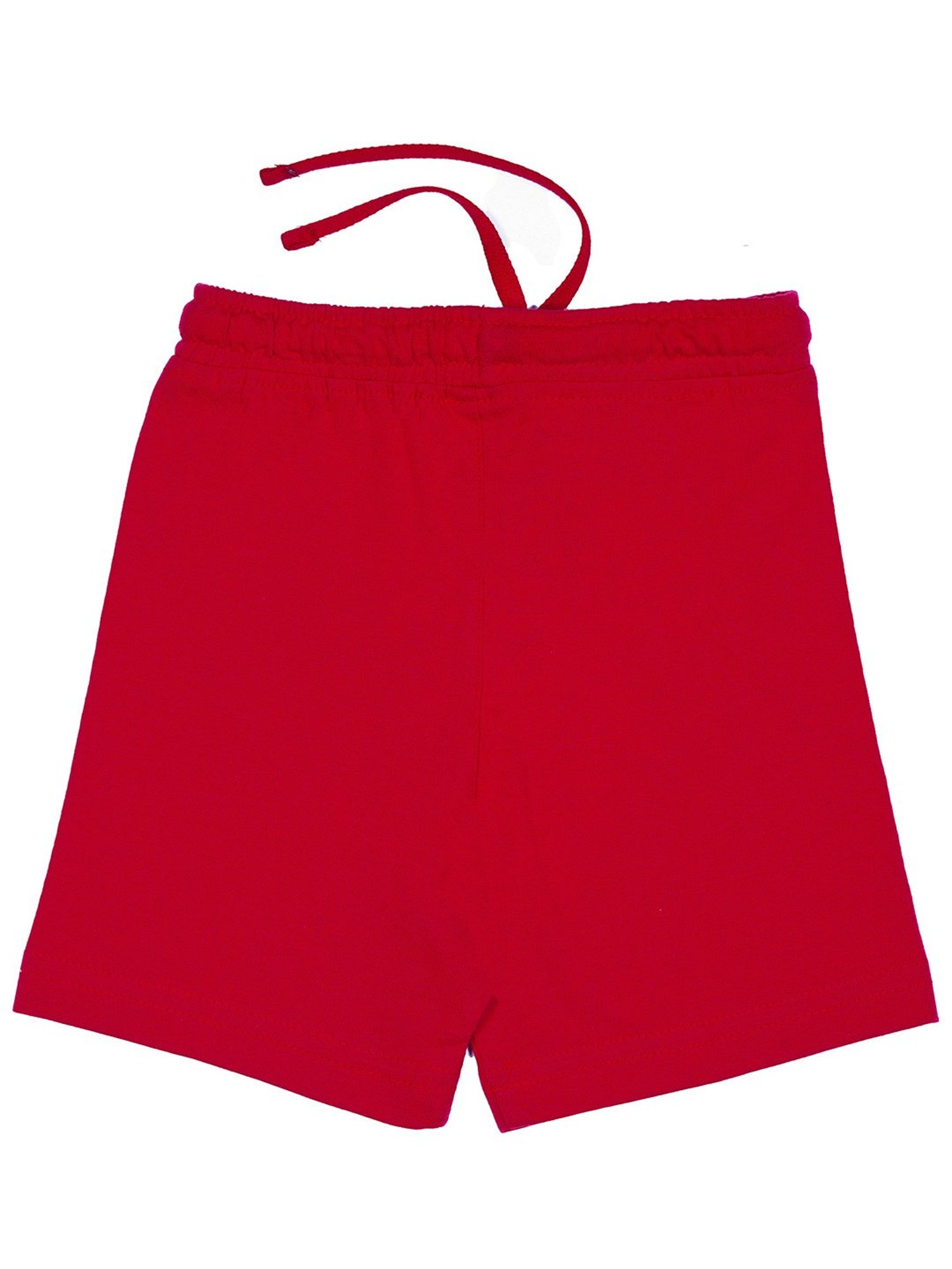 Bodycare Kids Red Printed Shorts