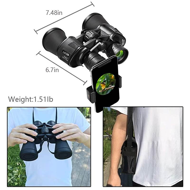 Binoculars for AdultsHigh Power HD With Weak Light Night Vision Waterproof Binoculars for Bird Watching Travel Hunting Football Concerts2019NEW