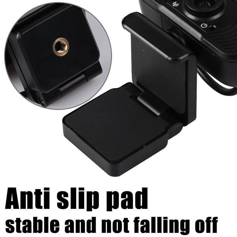 Webcam 1080P Computer Camera with Privacy Cover USB Connection Built-in Noise-reduction Microphone for Live Video