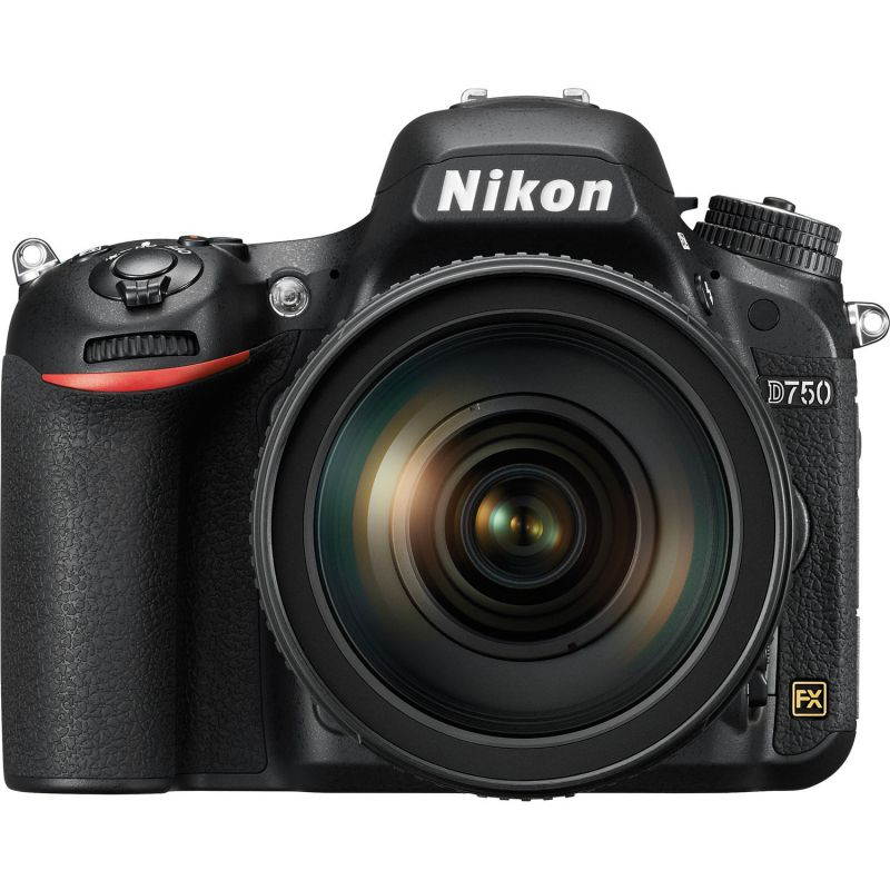 Nikon D750 DSLR Camera with 24-120mm Lens Starter Bundle - (Intl Model)