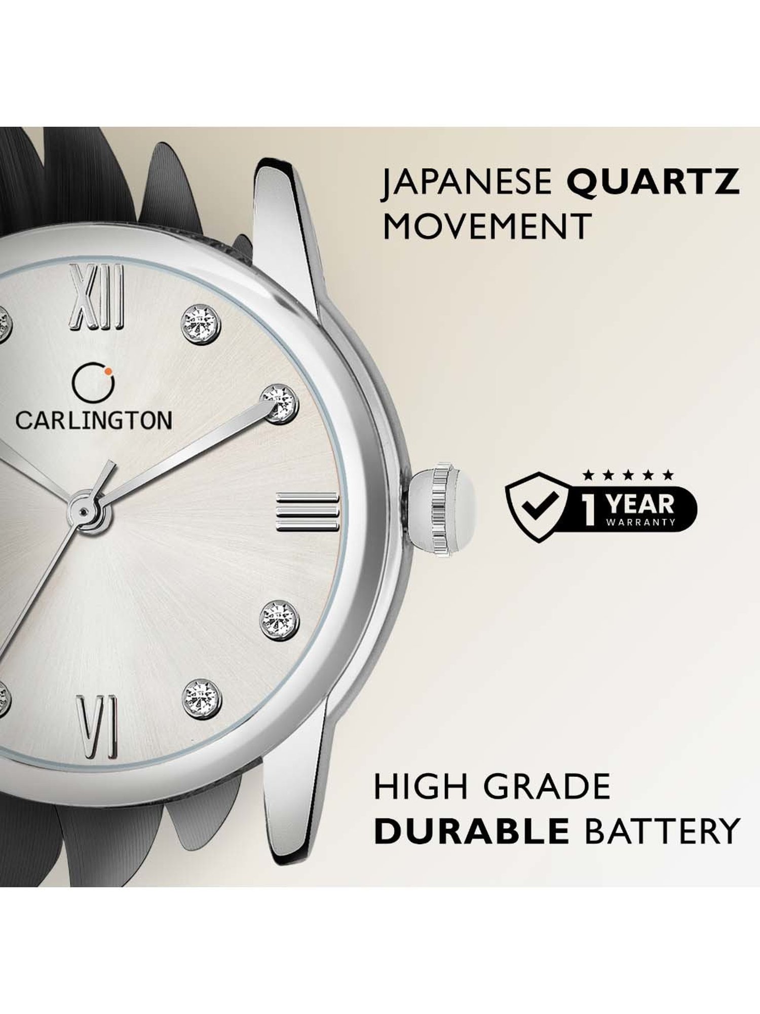 CARLINGTON CT 2005 Analog Watch for Women