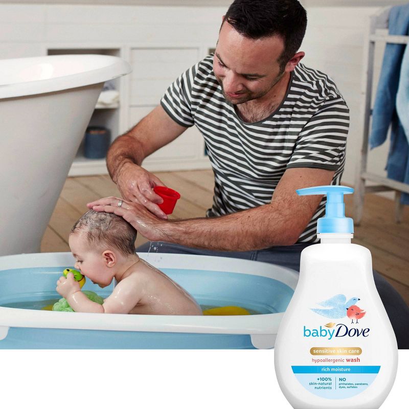 Baby Dove Rich Moisture Tip-to-Toe Wash - 13oz