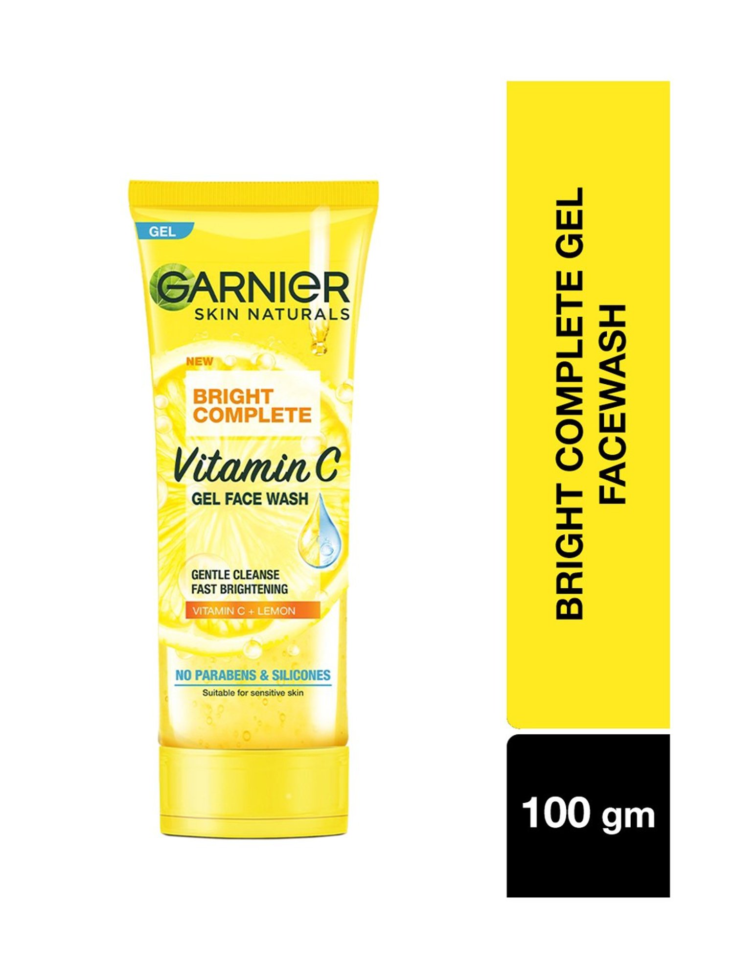Garnier Bright Complete Vitamin C Gel Facewash - 100 gm