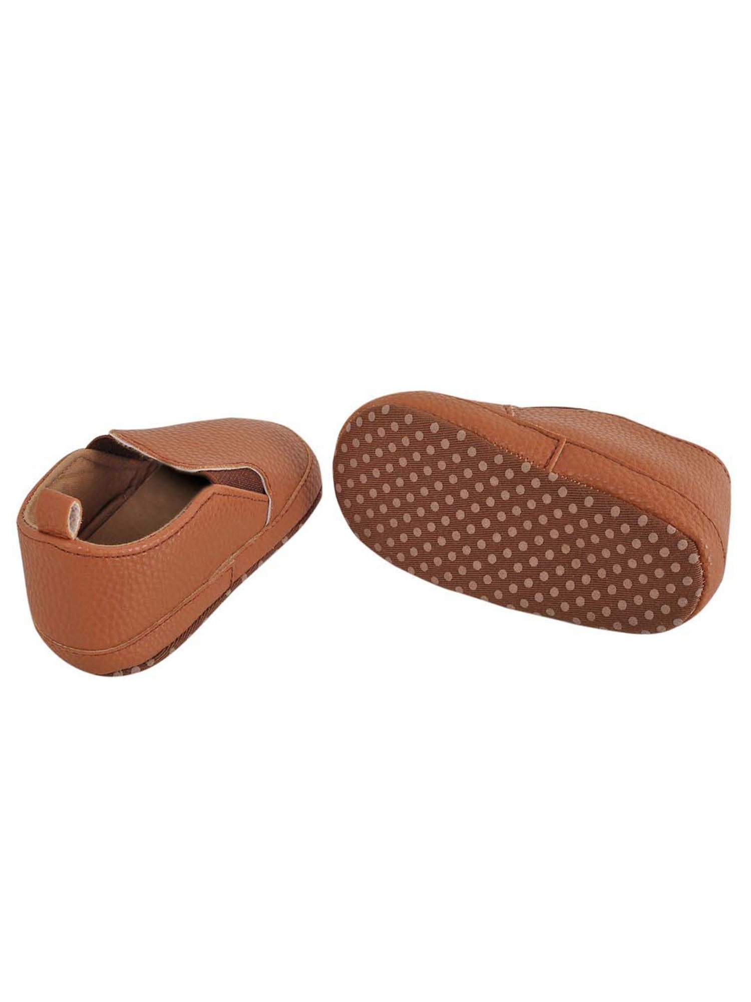 Baby Moo Kids Brown Casual Booties
