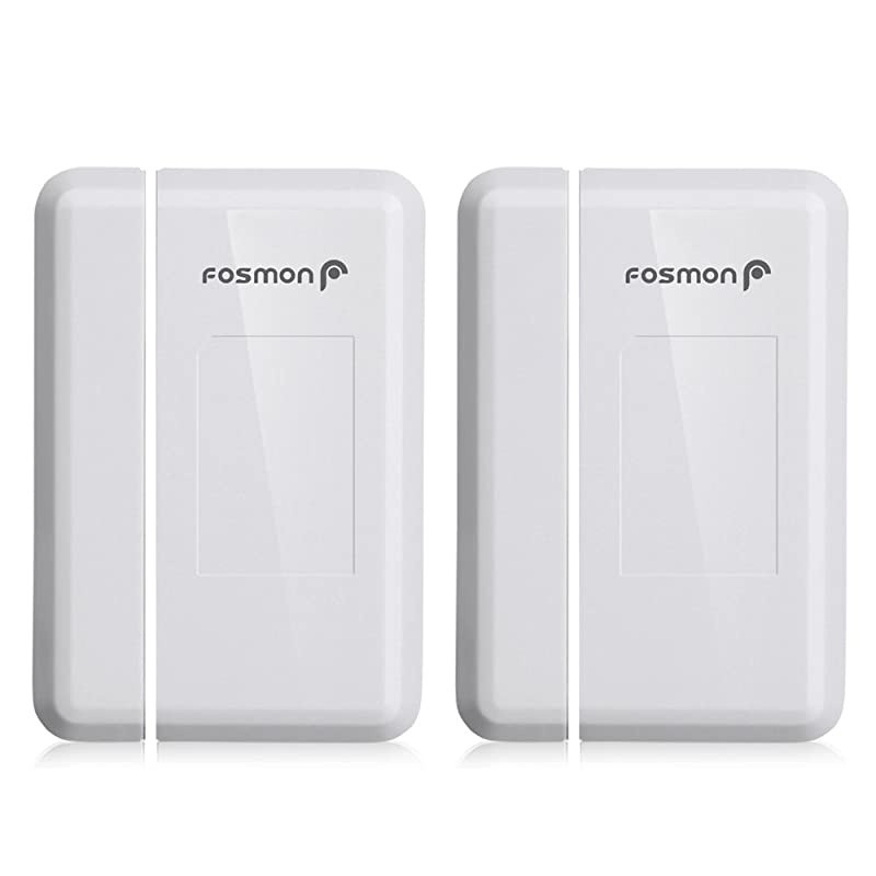 2 Pack WaveLink 51018HOM AddOn Door Contact Sensor Unit No Receiver White