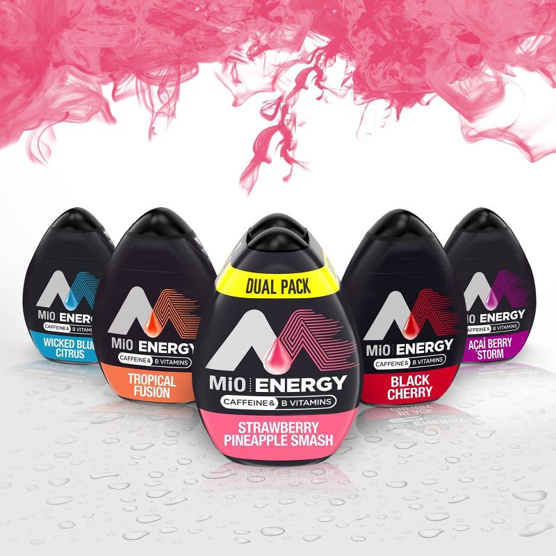 Crystal Light Energy On The Go Wild Strawberry Drink Mix - 10pk/0.11oz Pouches