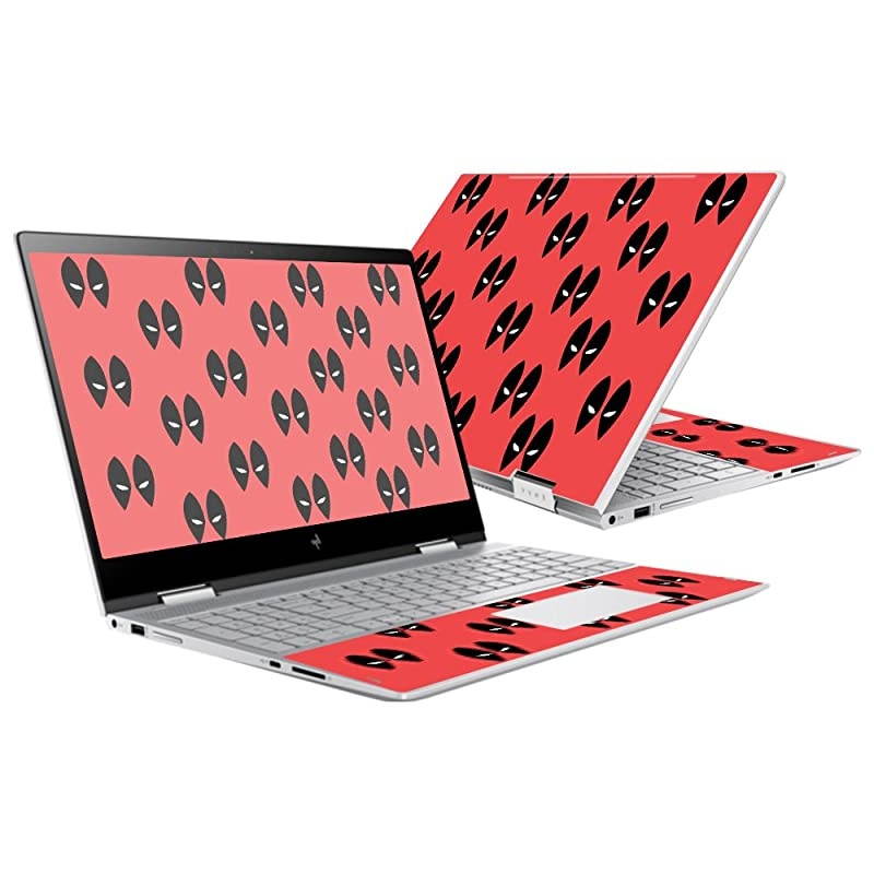Skin Compatible with HP Envy x360 15" (2017) - Dead Eyes Pool | Protective, Durable, and Unique Vinyl Decal wrap Cover | Easy to Apply, Remove, and Change Styles | Made in The USA