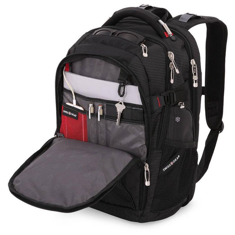 SWISSGEAR 18.5" Scan Smart TSA Laptop and USB Power Plug Backpack - Black