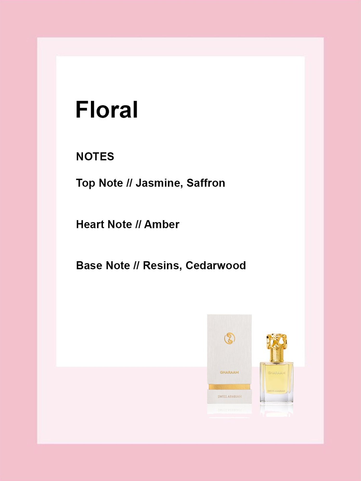 SWISS ARABIAN Gharaam Eau de Parfum - 50 ml