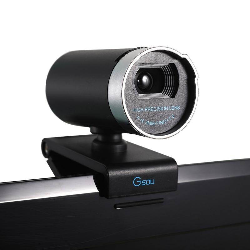 A20 USB Webcam 1.3 million HD PC Camera Web Cam 360 Degree MIC Clip-on Night  Vision For Skype Computer Desktop