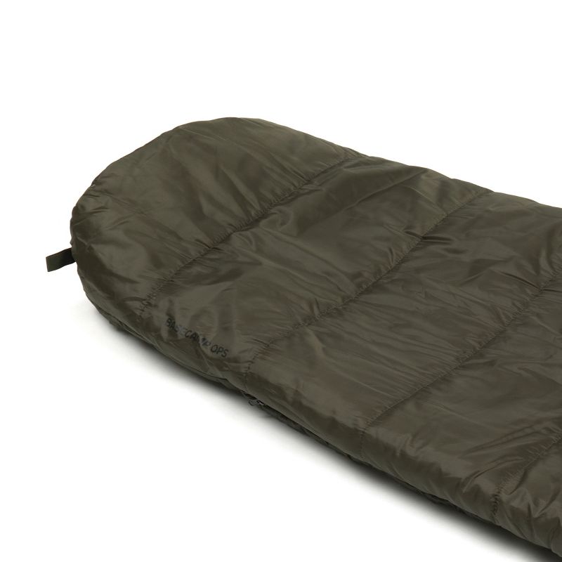Snugpak Basecamp Ops Sleeper Expedition Sleeping Bag with Compression Stuff Sack, Insulated, Olive