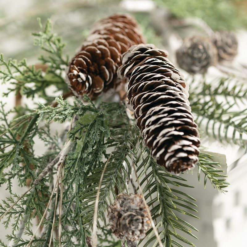 Sullivans 6' Cedar & Pine Artificial Garland 72"L Green