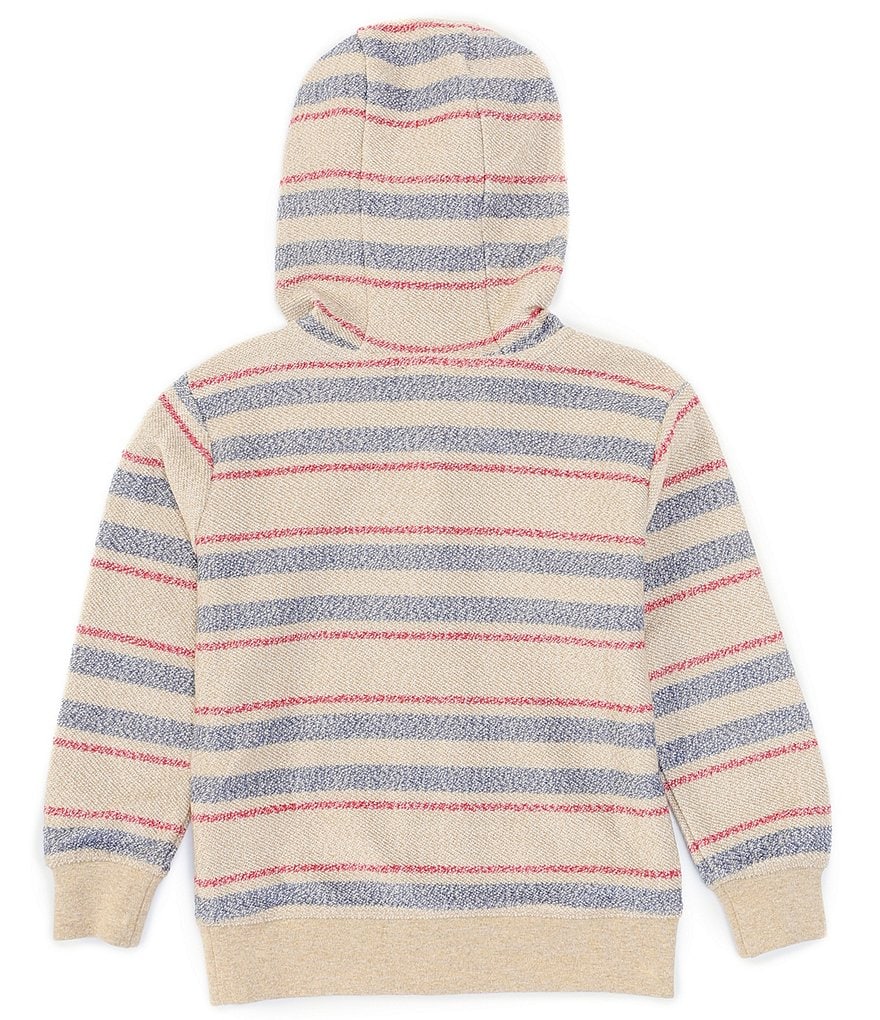 Quiksilver Little Boys 2T-7 Great Otway Striped Hoodie Jacket
