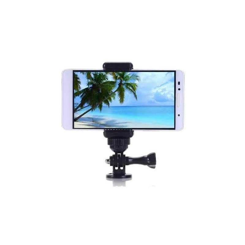 s Universal Smartphone Holder Adapter Kit Compatible with Any Tripod Action Mount or GoPro Mount Accessory Compatible with iPhone Samsung Galaxy Android Blackberry Pixel and HTC
