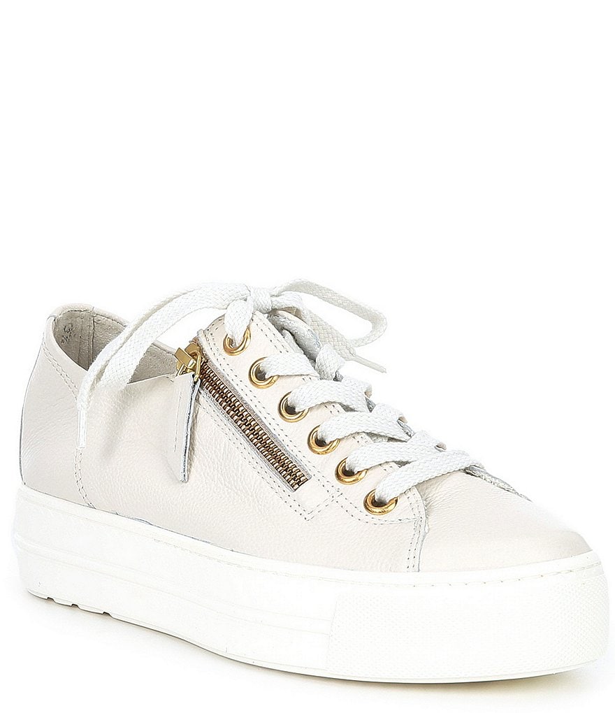 Paul Green Harper Side Zip Lace-Up Sneakers