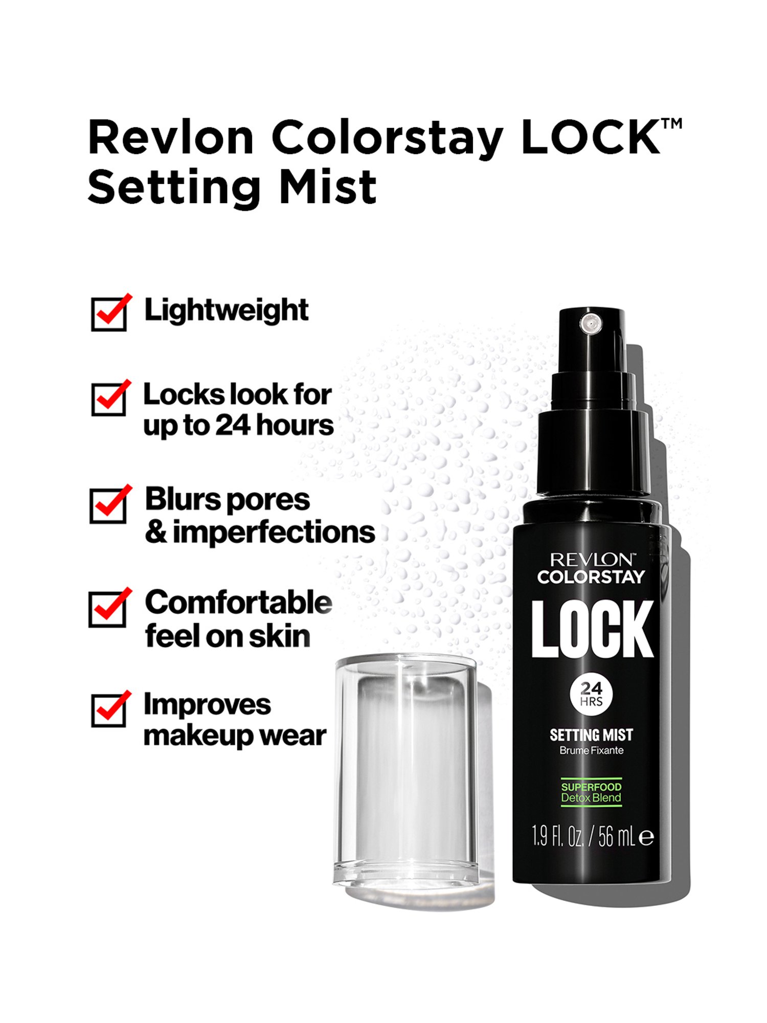 Revlon Colorstay Lock 24 Hrs Setting Mist - 56 ml