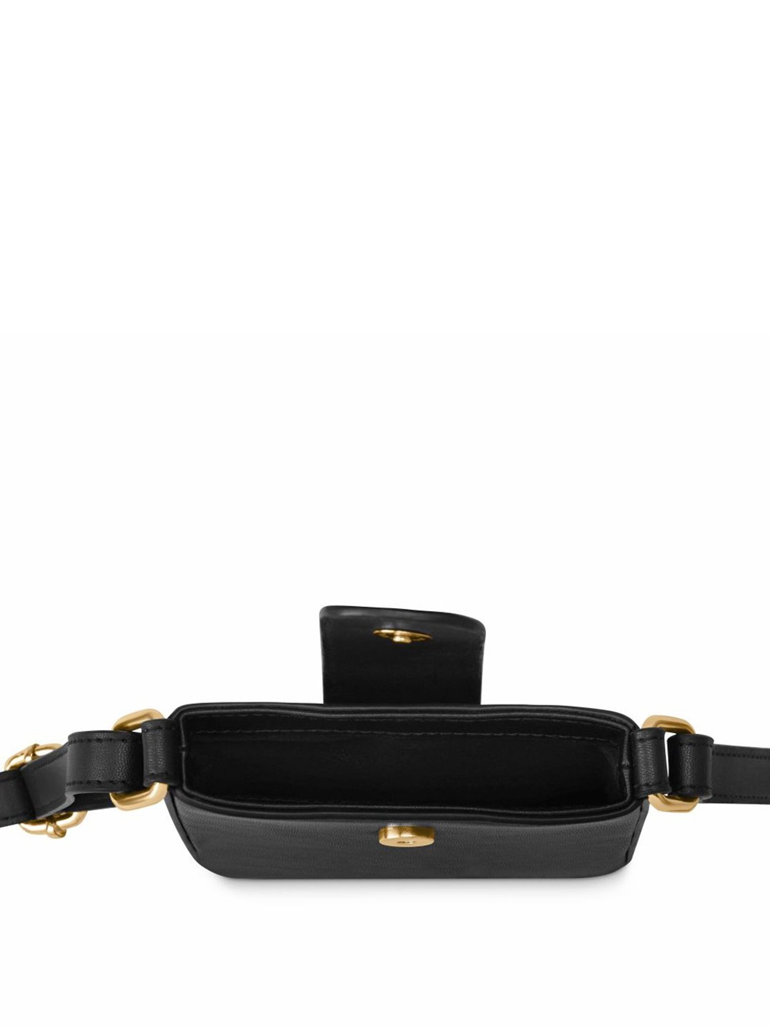 Fastrack Black Solid Mobile Pouch