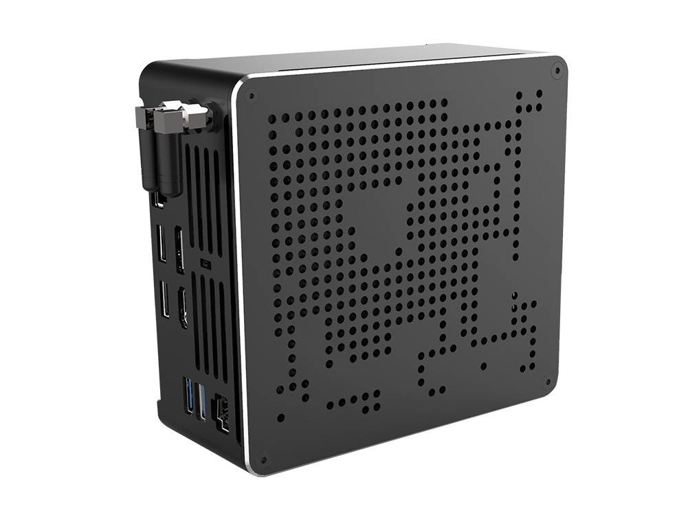 Partaker 4K 10th Gen Mini PC i9 10880H 2 Lans 2*DDR4 64GB 2*M.2 PCIE SATA Gaming Computer WIN 10 Pro HD DP AC WiFi 16GB Ram 512GB SSD