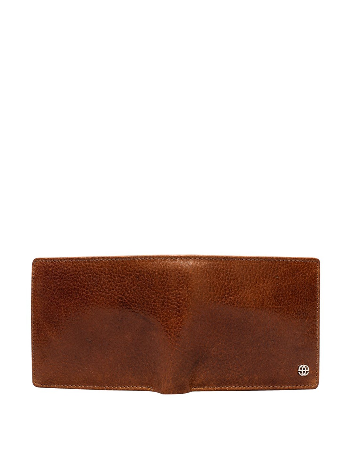 Eske Tan Solid Bi-Fold Wallet for Men