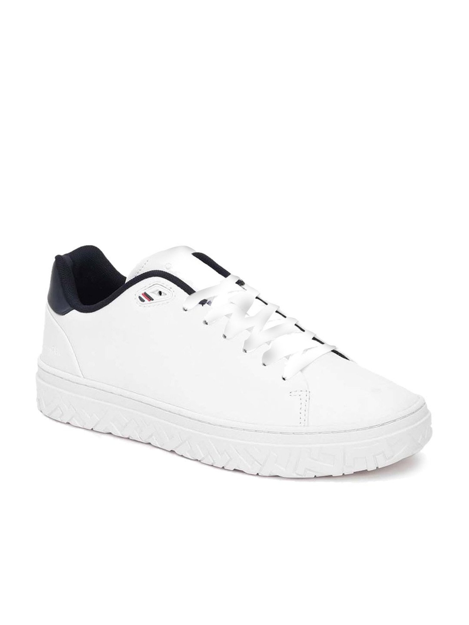 Tommy Hilfiger Men's White Casual Sneakers