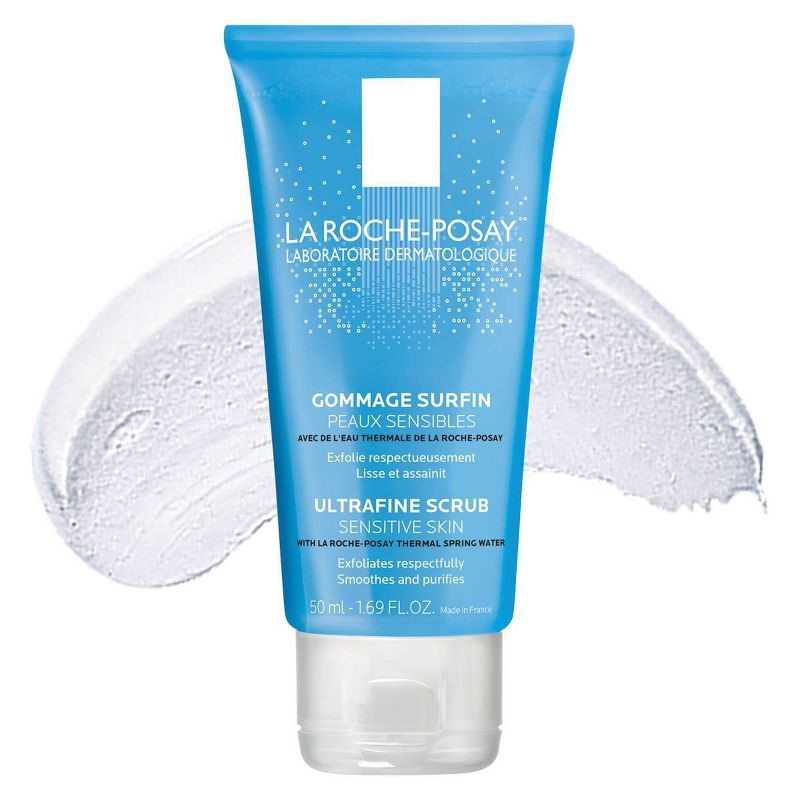 La Roche-Posay Ultra-Fine Exfoliating Scrub Face Wash for Sensitive Skin - 1.69oz