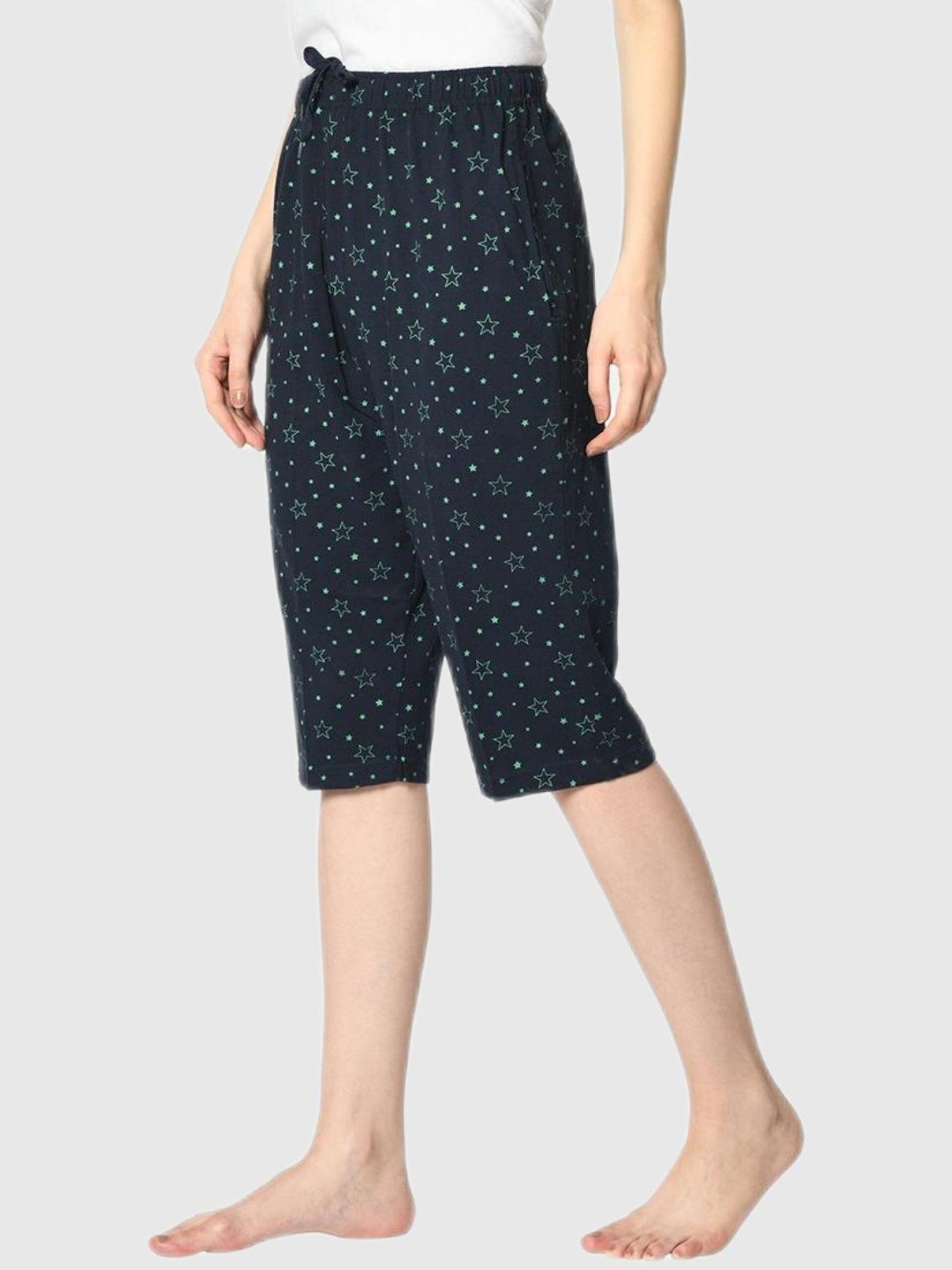 KENDALL + KYLIE Black High Rise Capris