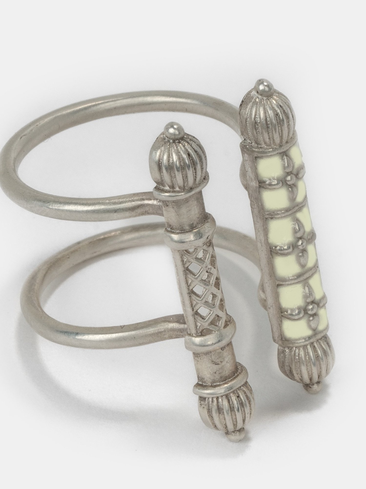 GIVA 925 Silver Pearly Bloom Ring for Women & Girls