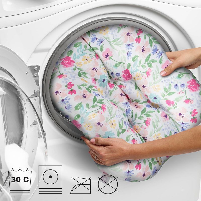 Boppy Original Newborn Lounger - Pastel Painted Flowers