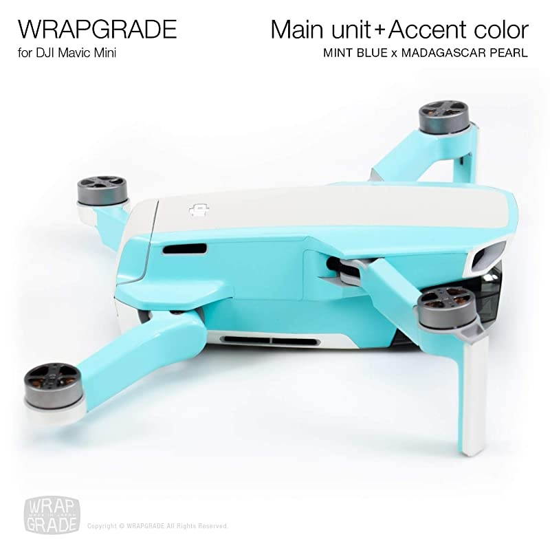 Skin Compatible with DJI Mavic Mini | Accent Color (Madagascar Pearl)