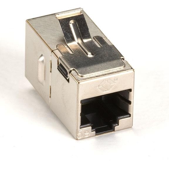 STRAIGHT-PIN KYST COUPLER CAT5E UNSH SL