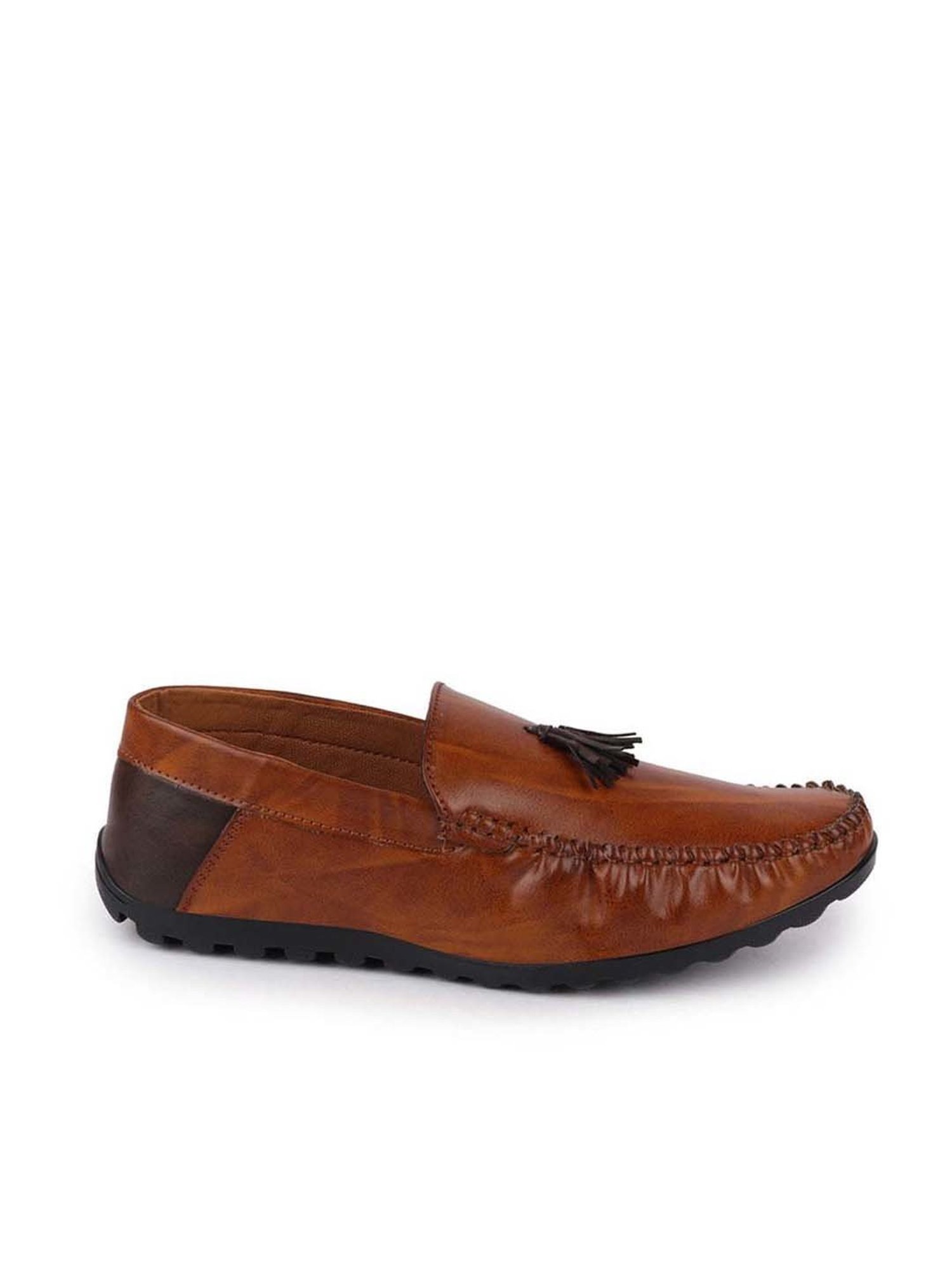 Fausto Men's Tan Casual Mocassins