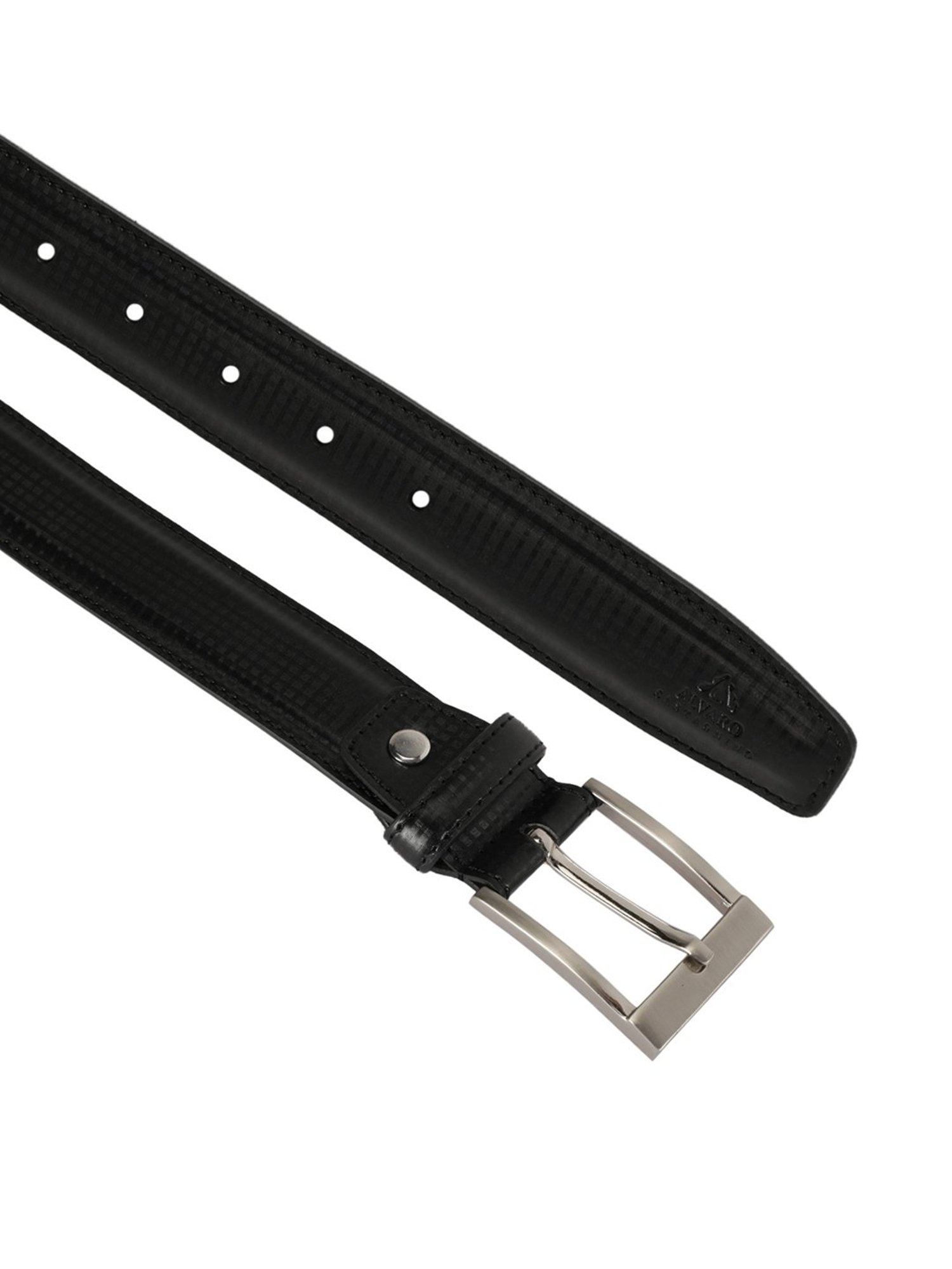 Alvaro Castagnino Black Waist Belt for Men