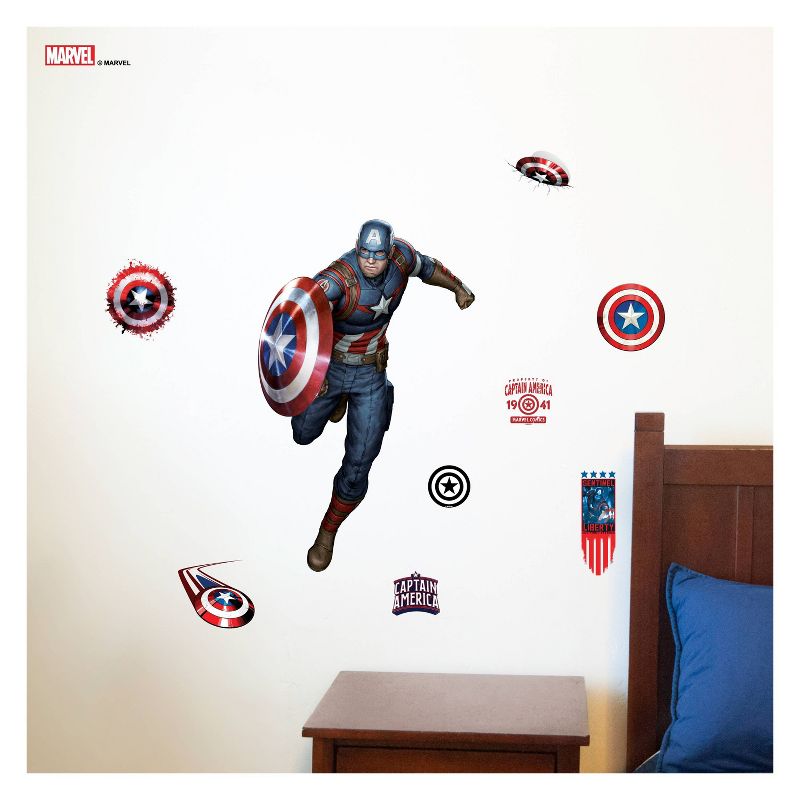 Captain America Wall Decal