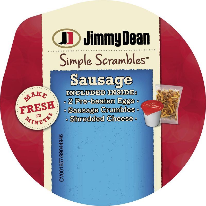 Jimmy Dean Simple Scrambles - Sausage - 5.35oz