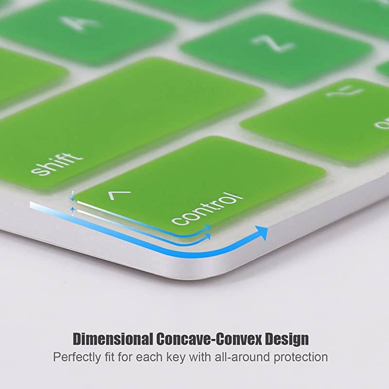 Keyboard Cover Compatible with 2017-2019 Apple Magic Keyboard with Numeric Keypad US Layout Model MQ052LL/A and A1843-Clear