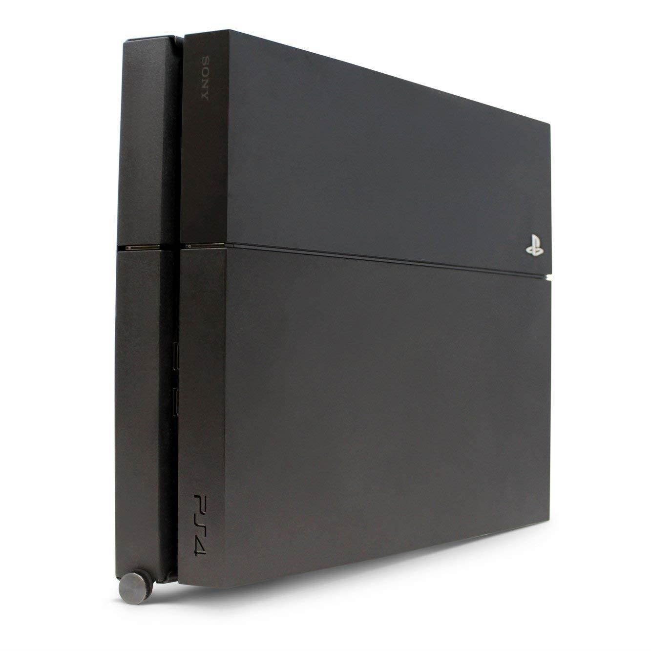 HumanCentric PS4 Mount (Black) | Mount on the wall or on the back of the TV | Patent Pending