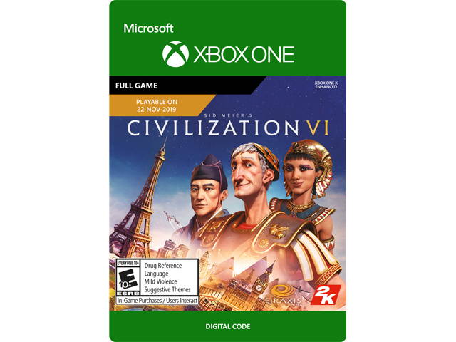 Sid Meier's Civilization VI: Expansion Bundle Xbox One [Digital Code]